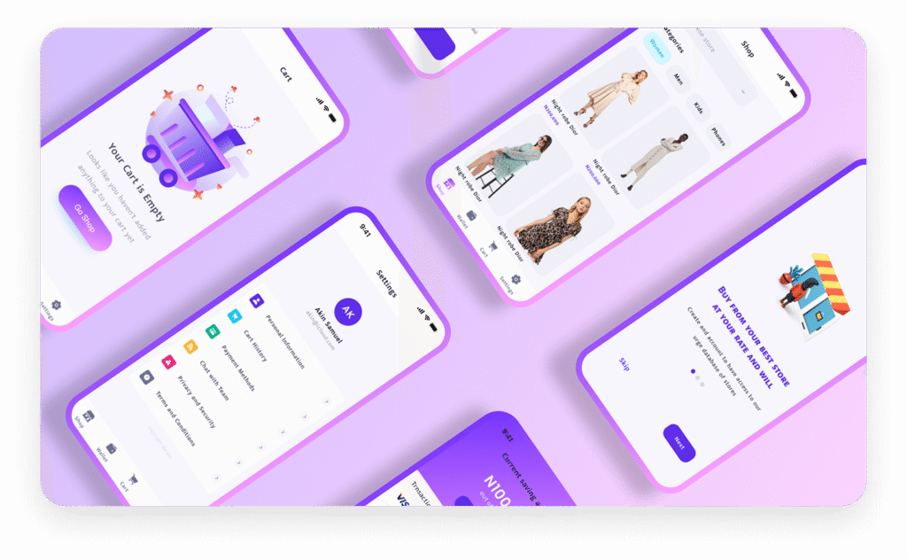 web and mobile design dtempo